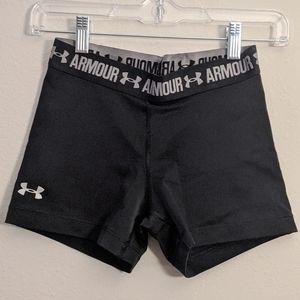Under Armour Black Athletic Compression Shorts
